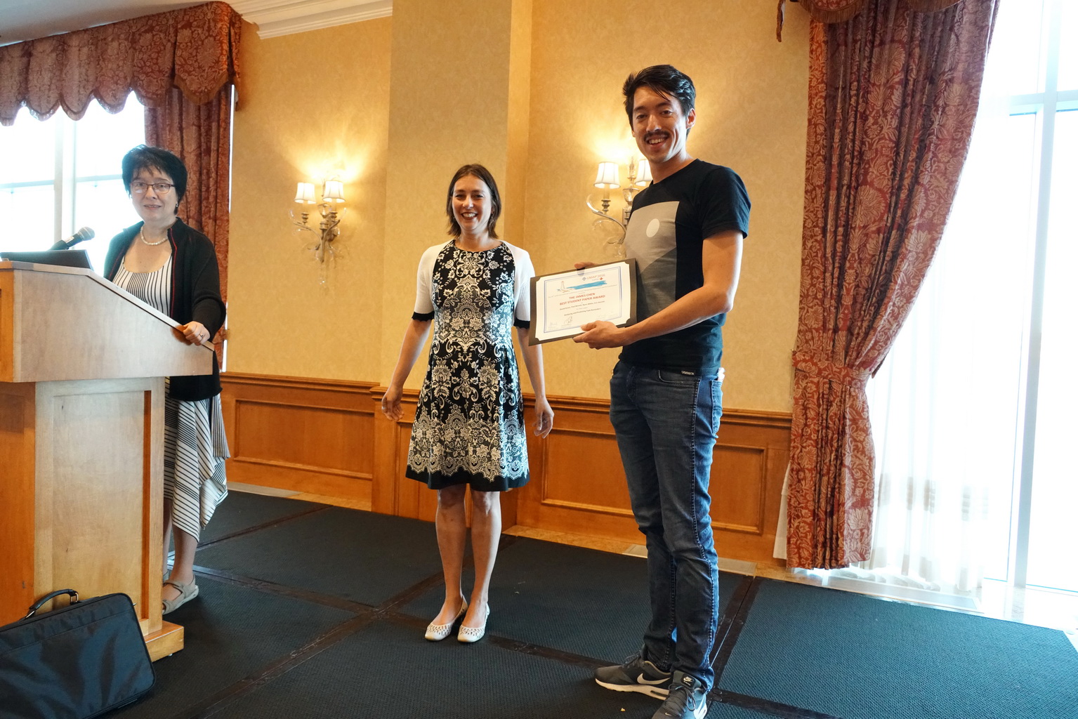 James Chen Best student paper award
